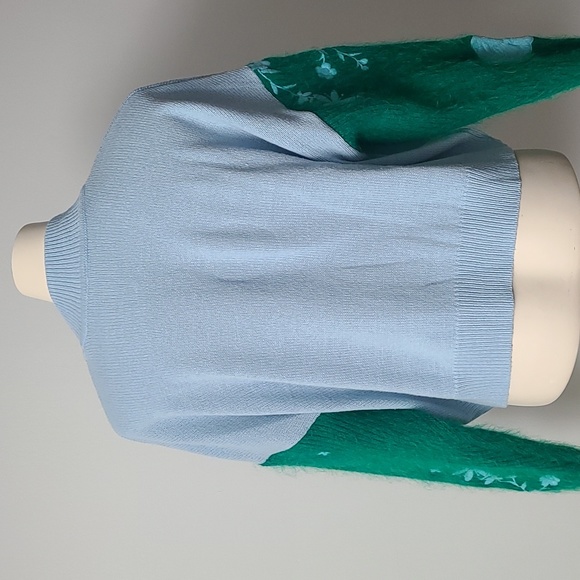 Refashioned Floral Patchwork Sweater 🌸 (L/XL) - Picture 5 of 6